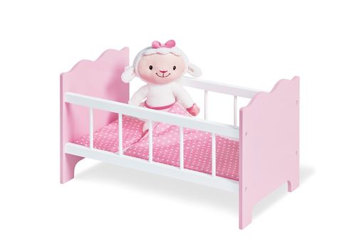 Pinolino Rose Lit De Poupée Jasmin Complet 4 Pièces