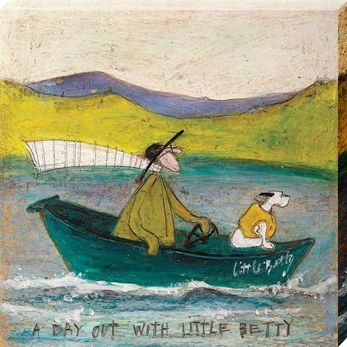 Sam Toft imprimée A Day Out With Little Betty 40 x 40 cm