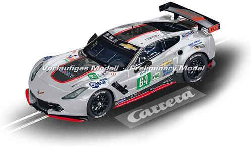 Carrera track car Digital 1 32 Chevrolet Corvette C7.R no. 64 blanc/ rouge 1:32