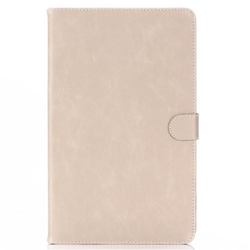 Etui en PU retro flip gris pour votre Samsung Galaxy Tab A 10.5 (2018) T590 T595