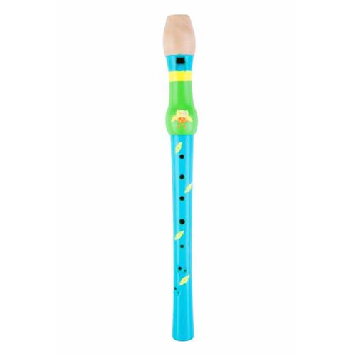 flûte en bois bleue, instruments de musique pour enfants