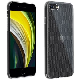 Coque Arrière + Film Verre Trempé iPhone SE 2022 / 2020 et 8 / 7 Avizar Transparent - 1