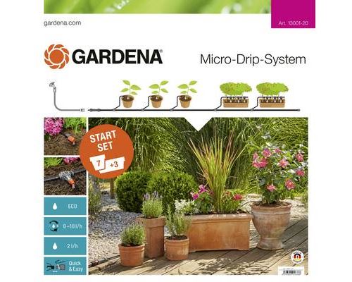 Kit de démarrage pour pots de fleurs M GARDENA Micro-Drip System 13001-20 Ø 13 mm (1/2) 25 m