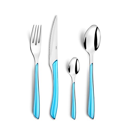 Amefa Set de coutellerie 24 pcs Eclat Turquoise