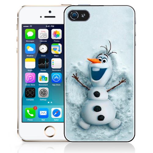 Coque pour iPhone 5C olaf neige