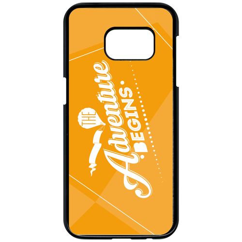 Coque Samsung Galaxy S7 The Adventure Begins Fond Orange
