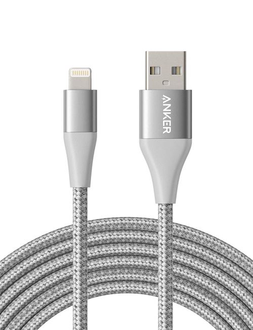 Anker [Certifié MFi] Powerline+ II Câble Lightning de 3 mètres - Compatibilité Parfaite avec iPhone X / 8/8 Plus / 7/7 Plus / 6/6