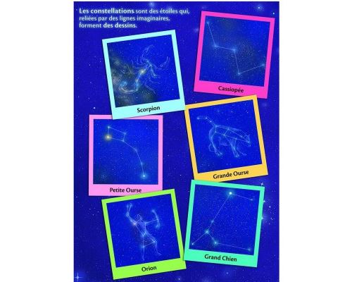 Puzzle 150 Pièces : Puzzle 150 pièces maxi : Les constellations, Nathan