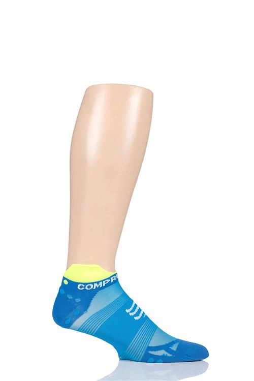 Chaussettes Compressport V3.0 Ultralight Run Low Bleu 2017