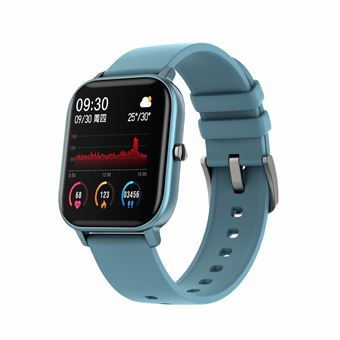23% sur Montre connectée P8 carré étanche IPX7 suivi de fréquence cardiaque  -Bleu - Montre connectée - Achat \u0026 prix | fnac