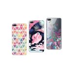Coque Souple Gel TPU Pour Huawei Honor 9 Lite - Design Grosse Fleur, Anti-choc