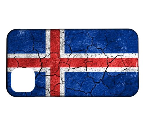 Coque rigide Compatible Pour iPhone 11 Pro Max Drapeau Islande 03