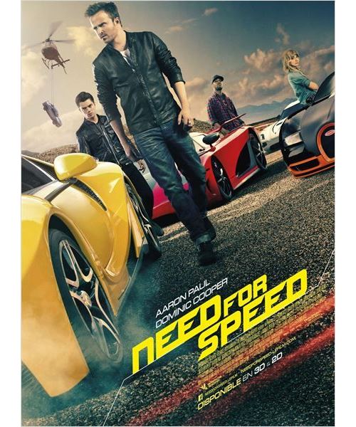 Need For Speed AFFICHE CINEMA ORIGINALE