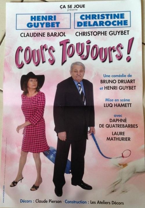 Cours Toujours! - 40x60 cm - AFFICHE / POSTER