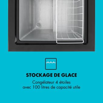 100 Sur Klarstein Iceblokk 100 Congelateur 100 Litres 75w 4