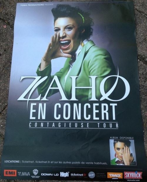 Zaho - 70x100 cm - AFFICHE / POSTER