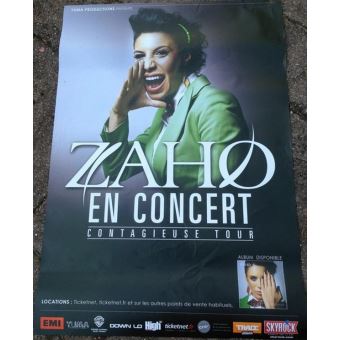 Zaho - 70x100 cm - AFFICHE / POSTER