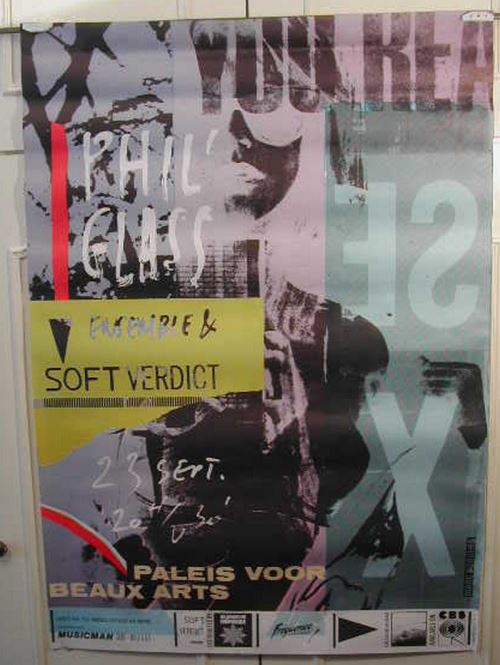 Glass Phil - 85x120 cm - AFFICHE / POSTER