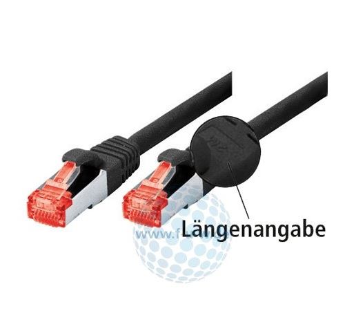 Câble droit S/FTP (PIMF), CAT.6, 1,5 m