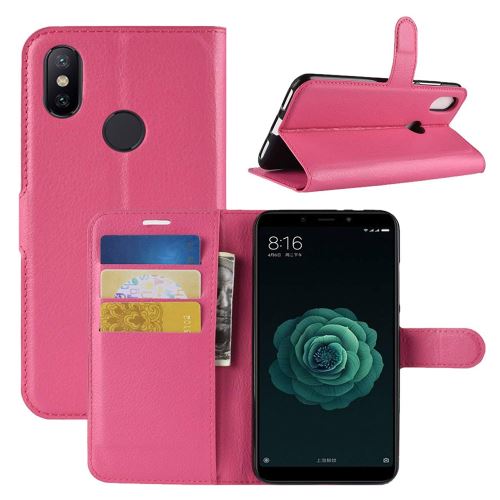 Etui Housse Portefeuille Pour Xiaomi Mi A2 (Mi 6X) - Rose