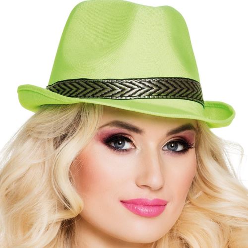 borsalino funky vert fluo adulte