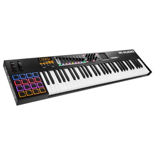 M-Audio Code 61 - Clavier maître USB 61 notes 16 pads noir