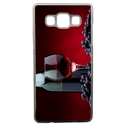 Coque Viticole Vin Raisins Compatible Samsung Galaxy A5 Transparent