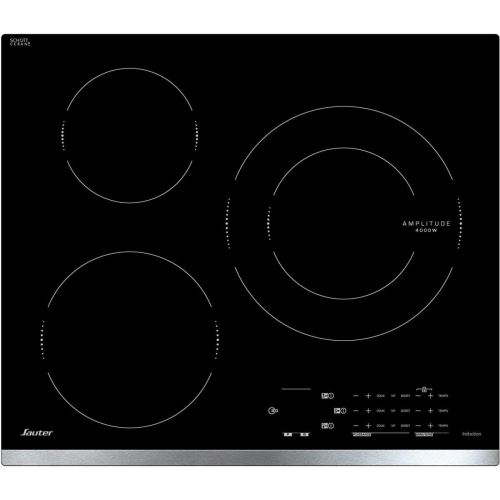 Sauter SPI4360W - Table de cuisson à induction - 3 plaques de cuisson - Niche - largeur : 56 cm - profondeur : 49 cm - blanc