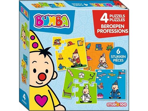 Bumba 4in1 Puzzle Professions