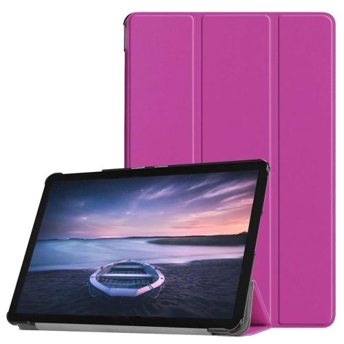 Galaxy Tab S4 10.5 / T835 Housse Etui Cuir Pu Horizontal Violet Als89607