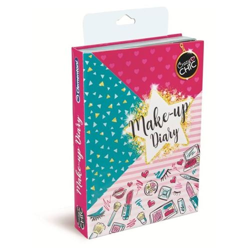 Clementoni Journal intime des filles du maquillage Crazy Chic