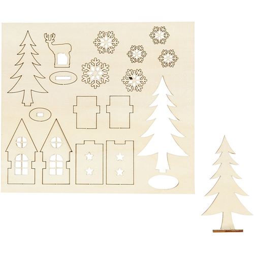 Créez et décorez votre décoration de Noël
