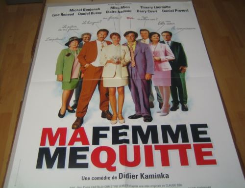 Ma Femme Me Quitte AFFICHE CINEMA ORIGINALE