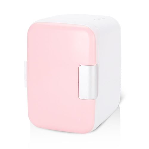 Mini réfrigérateur Système thermoélectrique portatif pour réfrigérateur rose