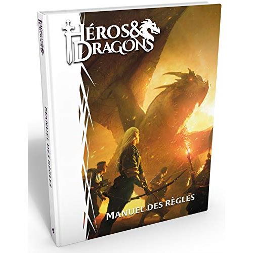 Black Book Editions Black Book Heros & Dragons : Manuel Des Règles Version Francaise