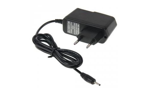 Chargeur secteur tablette fiche ronde jack 2,5mm MPMAN Logicom Polaroid Archos Arnovo Storex