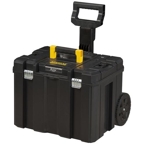 Coffre Mobile Stanley Grand Volume avec Manche Télescopique - Fmst1-75753