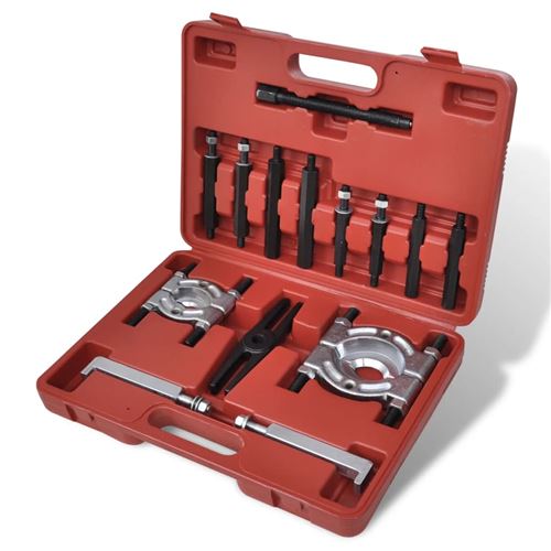 Vidaxl Ensemble D'extracteur De Roulement 14 Pcs Coffret Extracteur Roulements - Image 1