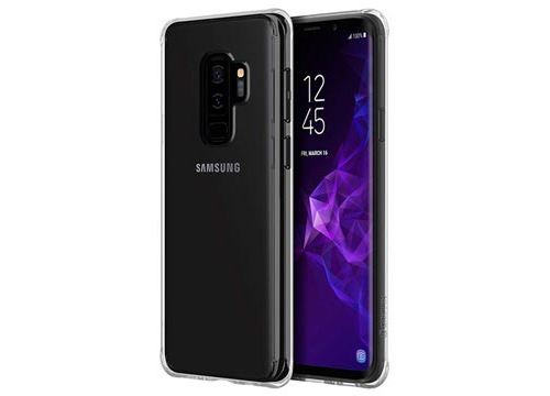 Griffin Reveal - Achterzijde behuizing voor mobiele telefoon - polycarbonaat, thermoplastic polyurethaan (TPU) - transparant - voor Samsung Galaxy S9+