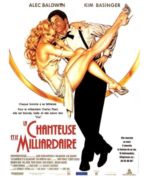 La Chanteuse et le Milliardaire AFFICHE CINEMA ORIGINALE