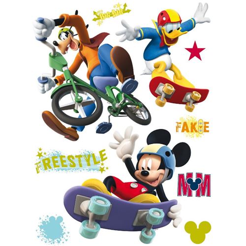 Stickers géant Mickey Freestyle Disney