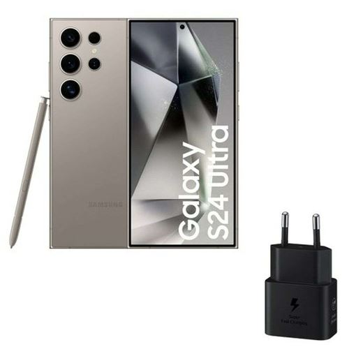 Smartphone Samsung Galaxy S24 Ultra gris 6.7 stockage 256 Go