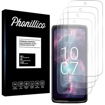 Verre Trempé pour Crosscall Stellar X5 [Pack 4] Film Vitre Protection Ecran Phonillico® - 1