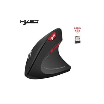 Souris Sans Fil 2,4 GHz Tomantery - 6 Touches, DPI Réglable 800/1200 - Portée 10 M - Ergonomique Rouge - Plug And Play