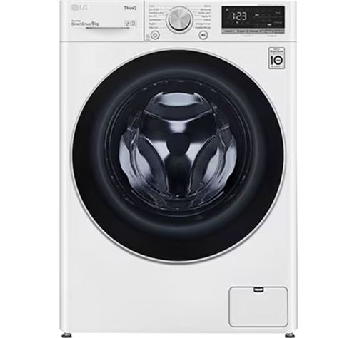 LG F94V41Wh - Machine À Laver - WiFi - Largeur : 60 Cm - Profondeur : 62 Cm - Hauteur : 85 Cm - Chargement Frontal - 68 Litres - 9 Kg - 1400 Tours/Min - Blanc