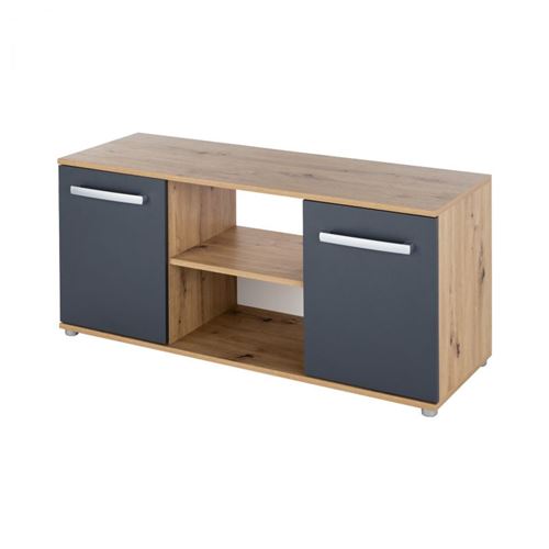 Meuble bas alessio artisan anthracite