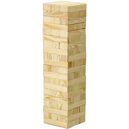 Tour de chute de bois 60x15x15cm 