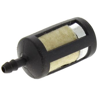 Lot De 4 Filtres à Essence 5 Mm Pour Débroussailleuse, Tronçonneuse - 30x15 Mm - Métal Et Feutre