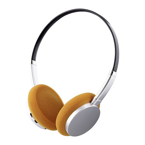 T'nB ORIGIN - Micro-casque - sur-oreille - Bluetooth - sans fil - noir, gris