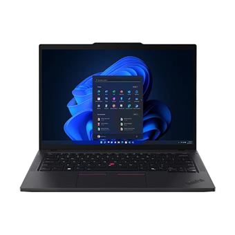 Lenovo ThinkPad T14 Gen 5 21ML - Conception de charnière à 180 degrés - Intel Core Ultra 7 - 155U / jusqu'à 4.8 GHz - Win 11 Pro - Intel Graphics - 16 Go RAM - 512 Go SSD TCG Opal Encryption 2, NVMe - 14" IPS 1920 x 1200 - Gigabit Ethernet - Wi-Fi 6E,